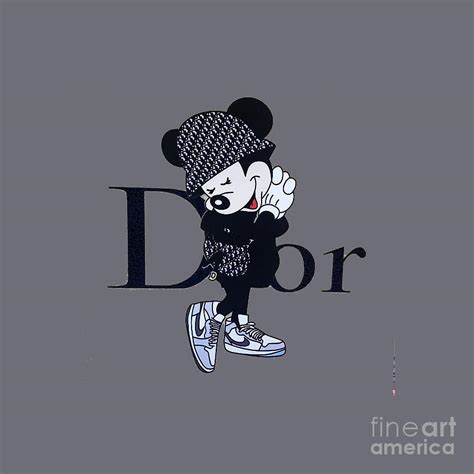 mickey mouse dior